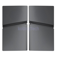 Couverture noire Pro Digital Edition pour les nouveaux panneaux de coque de console PS5 Pro façade de remplacement pour accessoires PlayStation 5 Pro