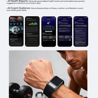 Bracelet intelligent JCVital V8 SDK APL OEM ODM, moniteur de santé portable, suivi de la fréquence cardiaque, de la tension artérielle, de la variabilité de la fréquence cardiaque et du stress, fabrication directe, CE FCC Rohs