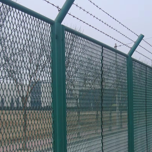 आउटडोर सुरक्षा pvc कोटिंग वेल्डेड वायर मेष बाड़ के लिए उपयोग की जाने वाली फैक्टरी हॉट बिक्री - Product Image 1