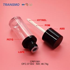 Tubes de brillant à lèvres et d'huile à lèvres à grande tête de brosse, emballage personnalisé pour baume à lèvres 37,8 ml, tubes de brillant à lèvres en gros avec estampage à chaud sur surface - Product Image 6