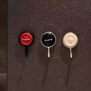 Crochets rotatifs JUXIN, 3 pièces, en acier inoxydable poli, adhésif puissant, sans perçage, pour la cuisine, la salle de bain, les portes - Product Image 2