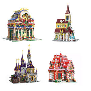 Bloques de Construcción de la Serie BaKa Streetview, Modelo de Arquitectura, Juguetes Educativos para Niños y Adultos, Regalos de Cumpleaños - Product Image 1