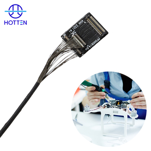 Drone kabel koaksial mikro perakitan kawat harnes kualitas tinggi (UAV) AWG46 AWG44 - Product Image 1