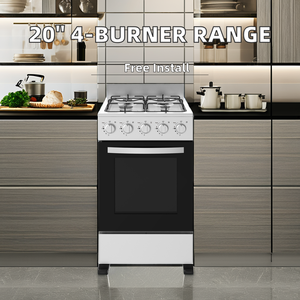 20 "<span class=keywords><strong>4</strong></span>バーナーガスオーブン自立式調理器ガスストーブとオーブンレンジオーブンフリースタンディングクッカーを組み合わせた - Product Image 2