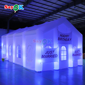 Sayok, tienda de campaña inflable de lujo grande <span class=keywords><strong>para</strong></span> bodas, <span class=keywords><strong>carpas</strong></span> de iluminación inflables <span class=keywords><strong>para</strong></span> fiestas al aire libre <span class=keywords><strong>para</strong></span> <span class=keywords><strong>eventos</strong></span> - Product Image 4