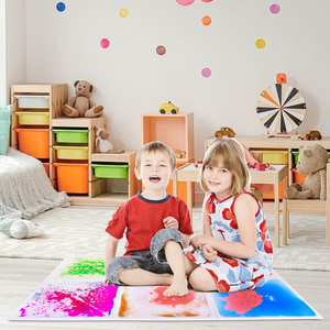 ABS quadrati sensoriali tappetini per bambini visive sensoriali piastrelle pavimento liquido tappetino per la scuola materna migliora lo sviluppo sensoriale - Product Image 2