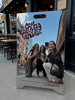 Panneau de trottoir personnalisé en forme de A - Panneau sandwich en acier inoxydable miroir, affichage double face pour extérieur, idéal pour la signalisation commerciale
