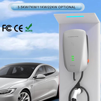 BLUESKY Chargeur de niveau 2 pour véhicules électriques, stations de recharge domestiques, chargeur EV Type 2, sortie stable, recharge quotidienne de voitures électriques