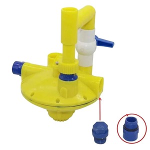 Nuevo Regulador de Agua Bidireccional Naranja para Aves de Corral, Regulador de Línea de Agua para Cría de Ganado y Granjas Avícolas - Product Image 5