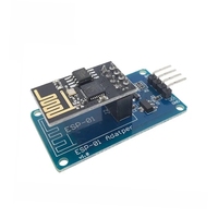 Módulo Adaptador WiFi Inalámbrico Serial ESP8266 ESP-01 3.3V 5V, Adaptadores PCB Esp01 Compatibles