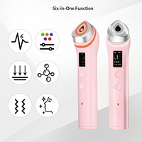 Schoonheidstoestel 5-kleuren lichttherapie gezichtsmassager schoonheidsmicrocurrent gezichtsapparaat gezichtsmodellering & huidverstevigingsapparaat
