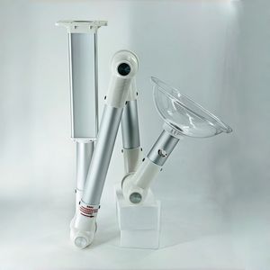 Bras d'extraction de fumée flexible universel en aluminium monté au plafond STRON Little Hood Lab, panneau métallique réglable - Product Image 2