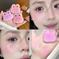 Cappuvini Little Rabbit Water Cream Multifunktions-Rouge Koreanische Formel Wasserfest Natürlicher Finish 6 Farben für Helle Hauttöne