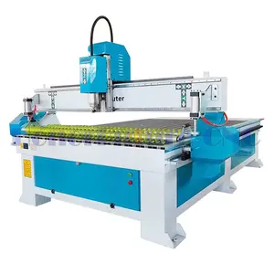 Heavy Duty CNC Router With Auxiliary Pressure Roller 1300X2500Mm 4 Axis CNC Milling Machine 1325 1530