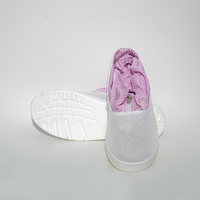 Bottes longues unisexes en toile PVC respirante et antistatique, chaussures de sécurité sans poussière pour l'électronique, la transformation alimentaire, les salles blanches et les laboratoires
