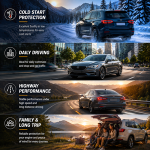 <span class=keywords><strong>Olio</strong></span> <span class=keywords><strong>Motore</strong></span> Sintetico Completo ACEA C3 5W-30 per Motori Moderni a Benzina e Diesel, Sistemi Convenzionali e Ibridi Plug-in, ISO VG ODM OEM - Product Image 3