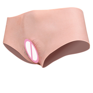 FAAK Sissy New Series Hair-Planted Silicone Feminine Prosthetic Wearable Gaff for Male-to-Female Cross-Dressing Roleplay - Product Image 3