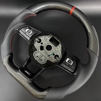 Volant de voiture pour Volkswagen Volant Golf 7 MK7 MK7.5 GTI Golf 6 MK 6 Polo VW Volant personnalisé en fibre de carbone