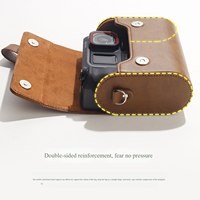 Sac de rangement pour la photographie de rue pour Ace Pro 2, pochette pour appareil photo à bandoulière avec doublure en velours et sangle réglable pour les voyages