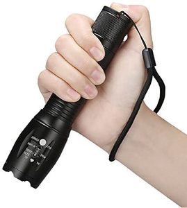 Tốt nhất sáng nhôm LED có thể sạc lại cầm tay 18650 pin công suất cao T6 LED <span class=keywords><strong>Tactical</strong></span> Torch Đèn Pin 5 chiếu sáng cắm trại - Product Image 2