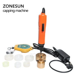 ZONESUN el vida kapatma makinesi manuel plastik şişe vida Capper kap mühürleme makinesi - Product Image 4