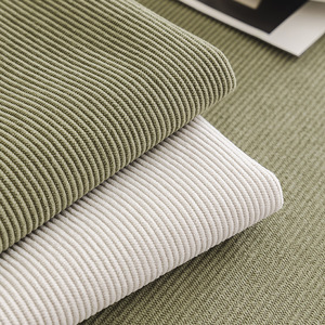 SkSolid Color Waterproof Striped Sofa <b>Cushion</b> Chenille Pad Type Machine Washable All Season Pet Friendly Sofa <b>Cover</b> - Product Image 6