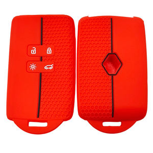 Housse de clé de voiture en silicone à <span class=keywords><strong>4</strong></span> boutons pour Koleos (modèle <span class=keywords><strong>2022</strong></span>) et Kadjar pour Renault - Product Image 2