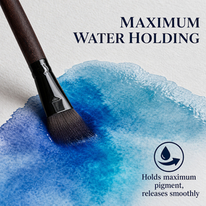 Ensemble de pinceaux professionnels pour peinture acrylique et <span class=keywords><strong>aquarelle</strong></span>, poils synthétiques imitation écureuil, plats, ronds et pointus, en nylon, pour usine - Product Image 3