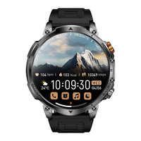 Montre connectée étanche TKYUAN avec grand écran de 1,7 pouce, longue durée de vie de la batterie, montre intelligente pour hommes, modes multisports, montres de sport