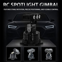 Support de montage pour capot de voiture, support de télécommande pour éclairage LED à 360 degrés