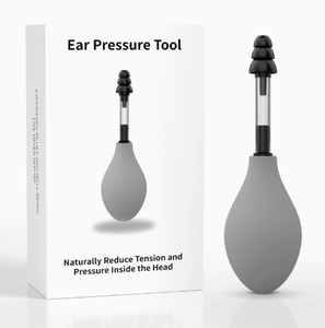 Outil de réduction de la pression auriculaire en silicone, dispositif anti-tension pour les voyages, les vols et l'exposition au bruit - Product Image 1