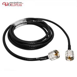 Conectores coaxiales de cobre UHF macho a UHF macho de baja pérdida, antena de Cable de Radio CB, extensión RG58 WDFR300 RG8 - Product Image 3