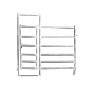 핫 세일 스톨 아연 도금 6ftx10ft 금속 철 농장 울타리 분말 코팅 말 목장 울타리 패널 - Product Image 5