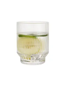 Hand Blown Hand Made Sode Lime Glassware 2024new Design 360ml Clear Water Cups Drinking Glass