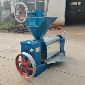 Commercial 300-350KG/H Peanut Sunflower Cold Press 6yl 120 Oil press machine automatic soybean oil press vegetable oil expeller