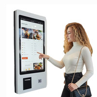 Kiosco de Pago de Autoservicio Interactivo de 21.5/23.8/27/32 Pulgadas, Máquina Automática de Pedidos con Pantalla Táctil para Restaurantes SDK
