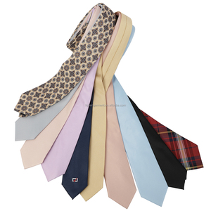 Мужской жаккардовый галстук из полиэстера - Product Image 6