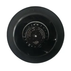 3 가지 속도 dd직경 175mm 110V 115V AC 240CFM 270CFM 295CFM 멀티 스피드 후진 곡선 원심 팬 공기 청정기 용