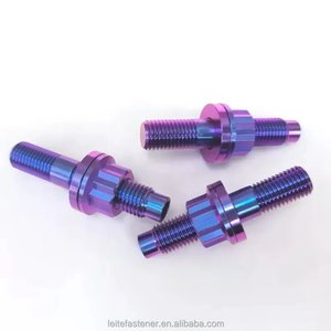 Pernos de Cabeza Hexagonal de Aluminio Anodizado, Rosca Métrica Gruesa, Diámetro de la Tapa de 12 mm, Clase 8.8 - Product Image 2