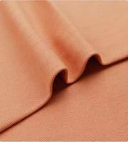 Vente en gros de tissu double sergé en coton pur résistant à l'abrasion de haute qualité chemises unies teintes en fil tissé de poids moyen maison