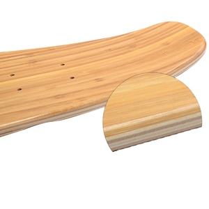 Nouveauté : Planche à roulettes en bambou personnalisée, planche longue sur mesure - Product Image 5