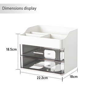 <span class=keywords><strong>Multilayer</strong></span> Máy tính để bàn tạo nên ngăn kéo loại tổ chức cho mỹ phẩm trường hợp Vanity hộp lưu trữ - Product Image 6