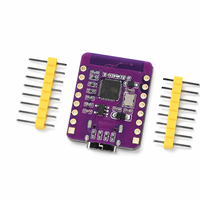 ESP32-C3 Papan Pengembangan Layar OLED 0,42 Inci dengan Lampu Putih, Antena Keramik Kompatibel WiFi, Tipe-C untuk Arduino