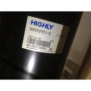 คอมเพรสเซอร์ทำความเย็นฮิตาชิ SHV33YC1-E 3 แรงม้า แบบปริมาตรคงที่ ชนิดปิด พร้อมท่อส่งน้ำมันกลับ - Product Image 1