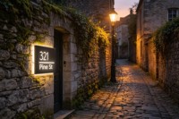 Enseigne rétroéclairée à LED facile à installer soi-même avec modules LED, prise AC/DC, emballée pour une expédition sécurisée, pour mariages et usage professionnel