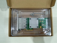 Tarjeta de red de fibra LC HZI350F4 de 4 puertos y 1000M |   Adaptador de Servidor PCI-E X4 con Chip Intel I350AM4 con VLAN/QoS para LAN Medianas y Grandes