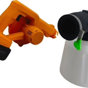 เครื่องเป่าลมแบตเตอรี่ลิเธียมแบบชาร์จไฟได้ กำลังสูง สำหรับงานอุตสาหกรรม ขนาดเล็ก ติดตั้งบนยานพาหนะ ใช้เป่าเขม่า เครื่องเป่าหิมะในครัวเรือน เครื่องดูดฝุ่น - Product Image 4