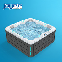 Bain à remous extérieur pour 5 personnes, jacuzzi de jardin, nouveau modèle, fabrication chinoise OEM, bon marché, de qualité supérieure, pour hôtel