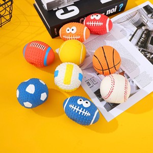 Jouets pour chiens, jouets à mâcher résistants et qui couinent pour chiots et jeunes chiens, en PVC, pour le nettoyage des dents, l'entraînement et la vente en gros, jouet sonore - Product Image 3
