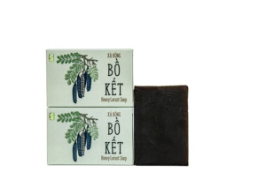 Honey Locust Organic Hair Care Shampoo Bar Natural Herbal Jabón anticaspa hecho a mano OEM ODM Fabricación en Vietnam - Product Image 3
